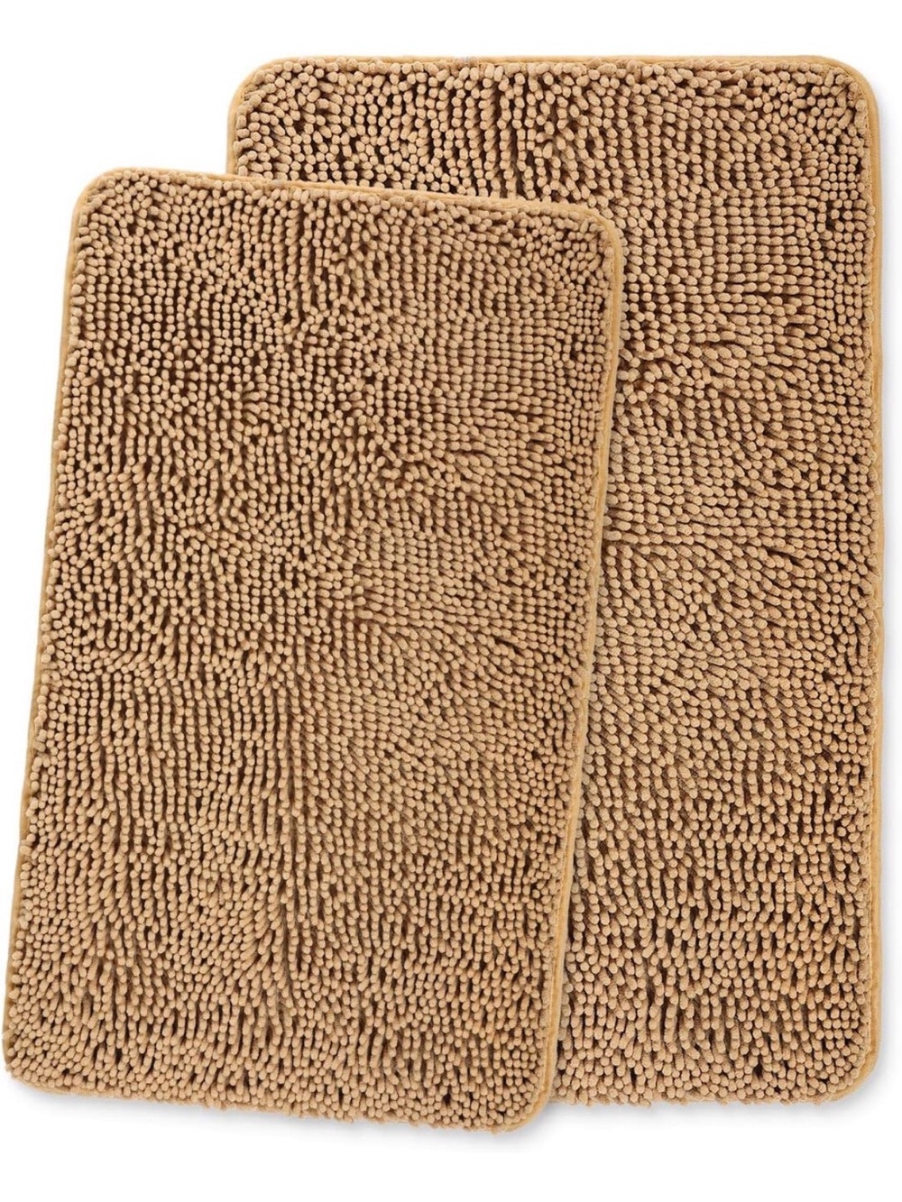 Chenille Bath Rug - Tan - Picture 3 of 3
